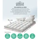 Giselle King Single Mattress Topper Pillow 1000GSM Microfibre Filling New