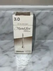 Daddario Mitchell Lurie Premium Bb Clarinet Reeds, filed , 3.0, 5-pk, NIB