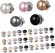 [Yardenfun] Brooch Pin Set Pcs Women's Dress Brooch Buttons Shirt Collar Buttons for Clothes