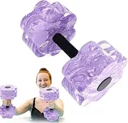 Water Weights Weights, Flower Pool Weights | Pool Dumbbells,Reusable Training Supplies, Portable Workout Equipment for Men, Women