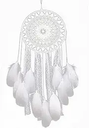 Handknitted Dream Catcher Wooden Circle Crocheted Jacquard Tassel Home Wall Decoration Sofa Tv Background Wall Hanging