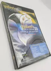 Taber's 21 Electronic Medical Dictionary Version 4.0 ~ DVD Rom ~ MAC & WINDOWS