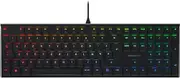 CHERRY MX 10.0N RGB, Flat Mechanical Gaming Keyboard, French Layout (AZERTY), Wired, Original MX Low Profile RGB Speed Switches, Black