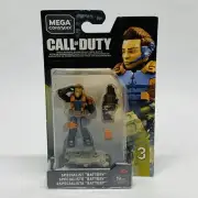 ✅ Mega Construx Call of Duty Specialist Battery Series 3 19 Pieces NEW