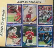 2019 donruss press proof blue border rated rookie clayton thorson eagles