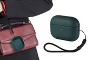 For Apple AirPods 2nd generation 3rd Case Soft Shockproof Cover-Dark Green