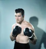 Heavyweight Boxer Jerry Quarry Of The Usa 1960S Old Boxing Photo