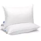 East Coast Bedding Down & Feather Pillow, Hotel Collection King, Queen Size, ...