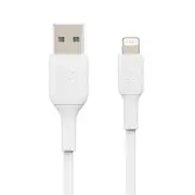 Belkin Boost Charge 2m Lightning to USB-A Cable - White