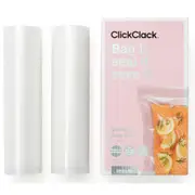 ClickClack CVS022B Equip Vacuum Sealer Twin Rolls (22cm x 5m) [CVS022B]