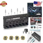 Compact Stereo/Mono Mini Audio Mixer with Microphone Input & High Fidelity