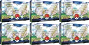 Pokemon GO Radiant Eevee Premium Collection Box Case 6 Sword Shield New SEALED