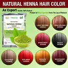 Henna Hair Color – 100% Organic and Chemical Free Henna Hair Dye Natural organic