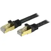 StarTech 3m Black Cat6a / Cat 6a Shielded Patch Cable 3m - C6ASPAT10BK