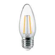 4w LED E27 Candle Globe Warm White 2700k, Cool White 4500k Dimmable