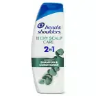 Head and Shoulders 2 in 1 Dandruff Shampoo and Conditioner, Itchy Scalp Care 12.