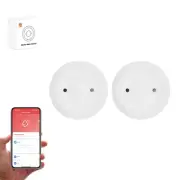 Zigbee Water Leak Detector with App Alerts, Smart Water Sensor for leaks Requ...