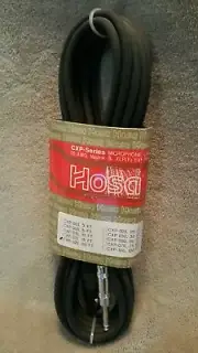 20' NOS 20AWG Hosa CXP Microphone MIC Cable CXP-020 NUETRIK XLR Female 1/4"