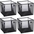 4 Pack Popup Laundry Hamper, Collapsible Mesh Laundry Baskets with Handles, F...