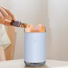 Salt Stone Air Humidifier USB Aromatherapy Essential Oil Diffuser (Blue)