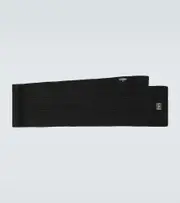 [Dolce & Gabbana] Dolce & Gabbana Ribbed-knit scarf One Size black