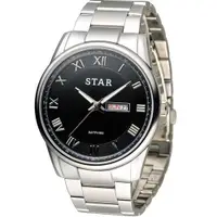 在飛比找ETMall東森購物網優惠-STAR 時代 羅馬戰士石英腕錶 1T1512-211S-D