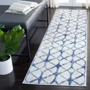 Safavieh Amelia GREY / NAVY 2'-2" X 10' Runner - ALA792G-210