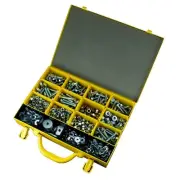 M8 (8mm) Metric CL8.8 Bolt, Nut & Washer Fastener Assortment Kit 810 Pce