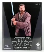Obi-Wan Kenobi 1:6 Scale Mini-Bust Star Wars Diamond Select Toys #311 of 3,000