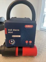 Abus 440 Mini U Lock Alarm New