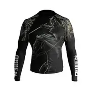 Raven Four Samurai Famine Rashguard