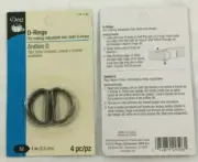 Dritz ~ (117-1-32) ~ 1" Copper D-Rings