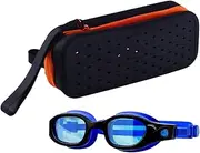 Swim Goggles Case | Swimming Goggles Case with Drain Holes | Large Capacity Water Sport Earplugs Organizer with Lanyard for Diving, Snorkeling, Scuba