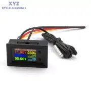 DC4-30V 10/50/100A Voltmeter Ammeter Digital Power Energy Watt Kwh Temp Meter
