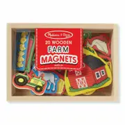 Melissa & Doug - Farm Magnets - 20 piece