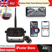 Wireless Solar WiFi Backup Camera Standby Mode Remote Control For Android / IOS