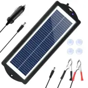 12V 10W Solar Panel Trickle Caravan RV Battery Charger Power Portable Waterproof