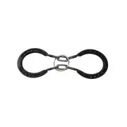 Metal Horseshoe Puzzle IQ Game Brain Teaser Magic Trick Toy Tricks Joke Gag Gift