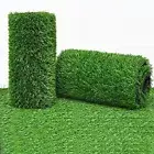 MYOYAY Artificial Grass Turf Rug 3.3ft x 33 ft Large Realistic Grass Lawn Car...
