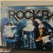 Rock Band 2 DRUM SET and Microphone And Rock Band Game One And Two no guitar
