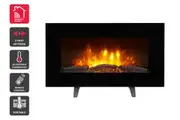 Kogan SmarterHome 2000W Electric Fireplace Heater with Log Effect