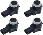 Car Reverse Sensors Compatible with Jeep for Liberty 2010 2011 2012 PDC Parking Sensor Ultrasonic Parking Detector 4 Pcs 1EW63TZZAA 1EW63LPSAA