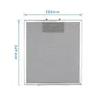 280 mm x 349 mm Brandnew ChefSimpson Westinghouse Kleenmaid Rangehood filter