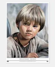 Topps Star Wars Living Set 10x14 Fine Art Print Poster New Anakin Skywalker Rare