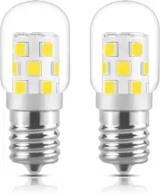 LED Microwave Light Bulb under Hood 40W Equivalent-125V E17 Base for Whirlpool M