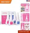 Gentle Super Strong Nail Glue Gel for Sensitive Nails - Non-Toxic Formula