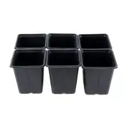 6Pcs-72Pcs Garden Greens® Planter Seedling Pots Square Reusable Durable 11x12cm