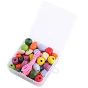 Plastic String Beads Children Montessori Beads Toy Puzzle String Beads