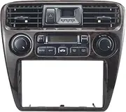 AC HVAC Climate Heater Temperature Control Panel 5452 79600-S84-A41ZA Compatible For Honda Accord 98-03(Wood)