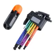 9Pcs Key Set Wrench Set Long Key for Bicycles Household